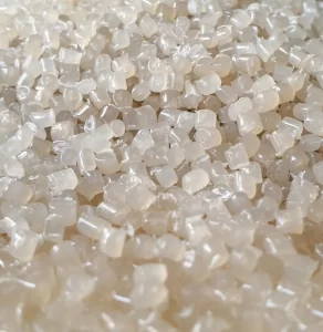 Recycled LLDPE granule for stretch film